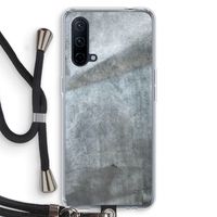 Grey Stone: OnePlus Nord CE 5G Transparant Hoesje met koord Grey Stone: OnePlus Nord CE 5G Transparant Hoesje met koord