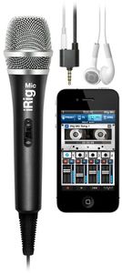 IK Multimedia iRig Mic Zwart Microfoon voor mobiele telefoons/smartphones