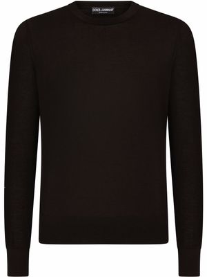 Dolce & Gabbana pull en cachemire - Noir