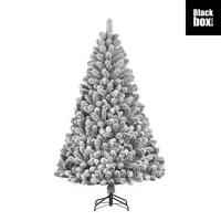 black box KunstKerstboom charlton h230 x d135cm frosted