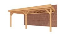 YARD Outdoor veranda SUBLIME Plat dak - 600x350 cm- Plat dak- - YARD Outdoor