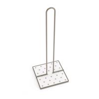 Houder voor keukenpapier Versa Sterren Metaal Staal Hout MDF (16,5 x 31 x 13 cm)