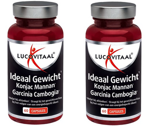 Lucovitaal Ideaal Gewicht Konjac Mannan Garcinia Cambogia