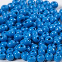 Creativ Company Houten kralen, d 5 mm, gatgrootte 1,5 mm, ca. 150 stuk, blauw, 6 gr/ 1 doos