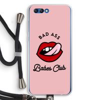 Badass Babes Club: Honor 10 Transparant Hoesje met koord