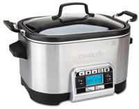 Crock-Pot CSC024X elektrische sudderpan 5,6 l Zwart, Roestvrijstaal