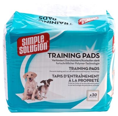 SIMPLE SOLUTION PUPPY TRAINING PADS 30 ST 54X57 CM SIMPLE SOLUTION PUPPY TRAINING PADS 30 ST 54X57 CM