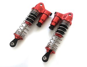 Integy GTX2 90mm piggyback schokdempers - Voor - Rood - Stampede - Rustler - Slash