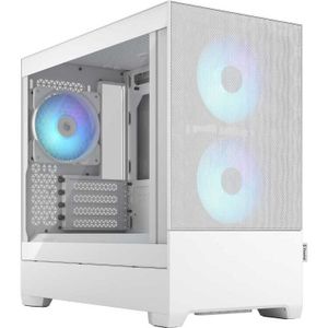 Fractal Design Pop Mini Air RGB White TG Clear Tint tower behuizing Window-Kit