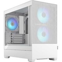 Fractal Design Pop Mini Air RGB White TG Clear Tint tower behuizing Window-Kit