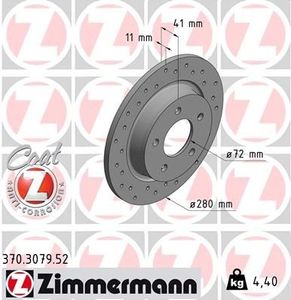 Remschijf SPORT REMSCHIJF COAT Z 370307952