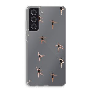 Dancing #1: Samsung Galaxy S21 FE Transparant Hoesje