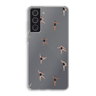 Dancing #1: Samsung Galaxy S21 FE Transparant Hoesje