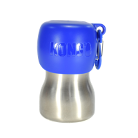 KONG H2O 255 ml rvs waterfles blauw - thumbnail
