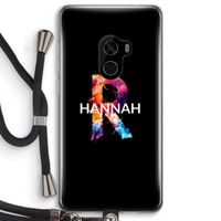 Abstract Spectrum: Xiaomi Mi Mix 2 Transparant Hoesje met koord