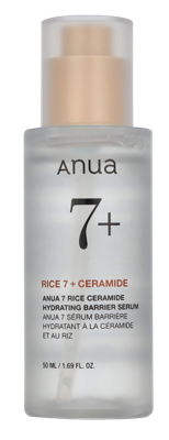 Anua Rice 7 + Ceramide Hydrating Barrier Serum 50 ml