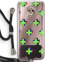 8-bit N°10: Motorola Moto G6 Transparant Hoesje met koord