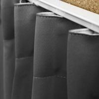 Gordijnen Verduisterend & Isolerend - Haken of Ringen - Navy maat: 250 x 150 cm - materiaal: Polyether - Dekbed-Discounter.nl