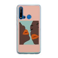 Orange lips: Huawei P20 Lite (2019) Transparant Hoesje