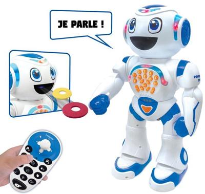POWERMAN STAR - Interactieve robot voor spelen en leren met gebarenbediening en afstandsbediening - LEXIBOOK