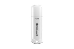 Transcend JetFlash 700/730 USB flash drive 512 GB USB Type-A 3.2 Gen 1 (3.1 Gen 1) Zwart, Wit