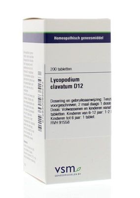 VSM Lycopodium clavatum D12 (200 tab)