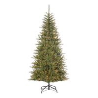 Kunstkerstboom Malden groen H215 x dia. 112 cm met 400 LED warm wit - Black box