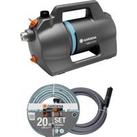 GARDENA Gartenpumpe 5200 Silent Set Tuinpompset 5.300 l/h