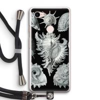 Haeckel Prosobranchia: Pixel 3 Transparant Hoesje met koord