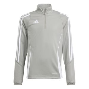 adidas Tiro 24 Trainingstrui 1/4-Zip Kids Grijs Wit