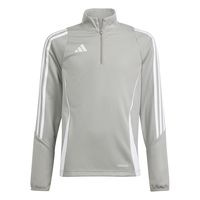 adidas Tiro 24 Trainingstrui 1/4-Zip Kids Grijs Wit