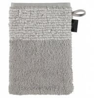 Cawö Cawo Two-Tone Washandje Platina 16x22