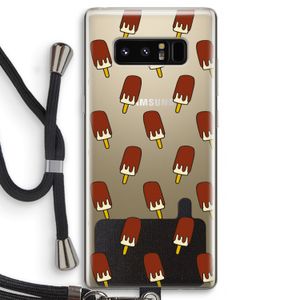 Yummy: Samsung Galaxy Note 8 Transparant Hoesje met koord