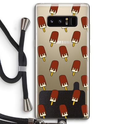 Yummy: Samsung Galaxy Note 8 Transparant Hoesje met koord