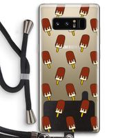 Yummy: Samsung Galaxy Note 8 Transparant Hoesje met koord