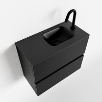 Toiletmeubel Mondiaz Ada | 60 cm | Meubelkleur Urban | Lex wastafel Urban Rechts | 1 kraangat