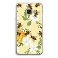 No flowers without bees: Samsung A3 (2017) Transparant Hoesje