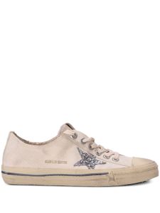 Golden Goose baskets V-Star en toile - Tons neutres