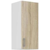 SARA hoge kast - 1 deur - Sonoma eiken decor - L30xD31xH71,5 cm - Made in Poland