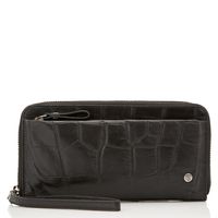 Castelijn & Beerens Cocco RFID Smartphone Rits Portemonnee Black - thumbnail