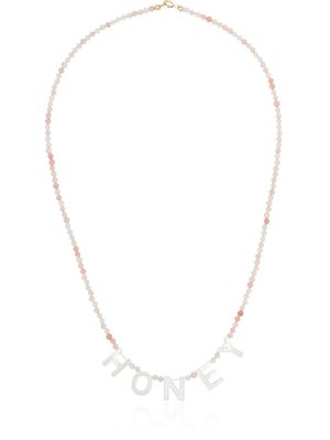 Roxanne First collier Honey à ornements - Rose