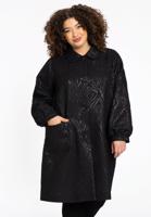 Yoek Lange jas SARAH | Zwart | Maat 58/60