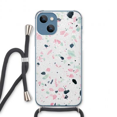 Terrazzo N°3: iPhone 13 Transparant Hoesje met koord