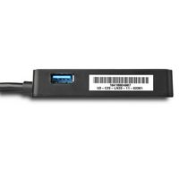 StarTech.com USB 3.0 naar gigabit Ethernet-adapter NIC met USB-poort zwart - thumbnail