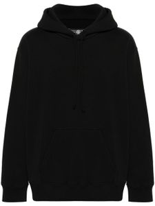 MM6 Maison Margiela hoodie à imprimé graphique - Noir