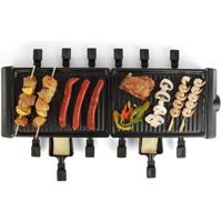 LIVOO DOC185 Raclette set 12 personen - Zwart