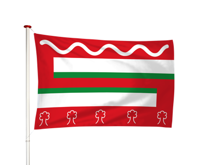 Vlag Steggerda - Steggerde (fr)