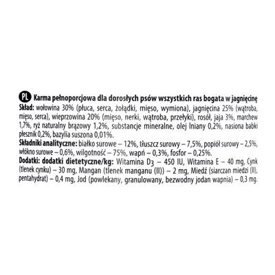 DOLINA NOTECI Premium Rijk aan lam - nat hondenvoer - 400 g