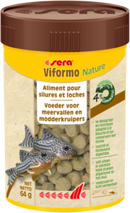 Sera Viformo Nature 100ml - Probiotisch Voer voor Kleine Siervissen, Stimuleert Groei & Intense Kleuren