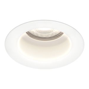 Mari LED inbouwspot verzonken - 3.8 Watt - Daglicht wit 6000K - GU10 LED module - Dimbaar - Lagere inbouwdiepte - voor binnen en buiten - Wit